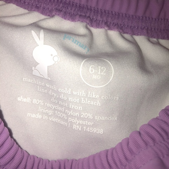 Baby Girl swim dots rash guard top & bottoms set - Picture 8 of 10